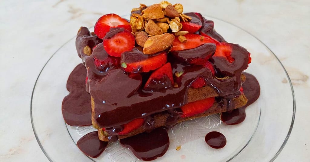4 receitas deliciosas: Waffles Verdes de Espinafres para o pequeno-almoço