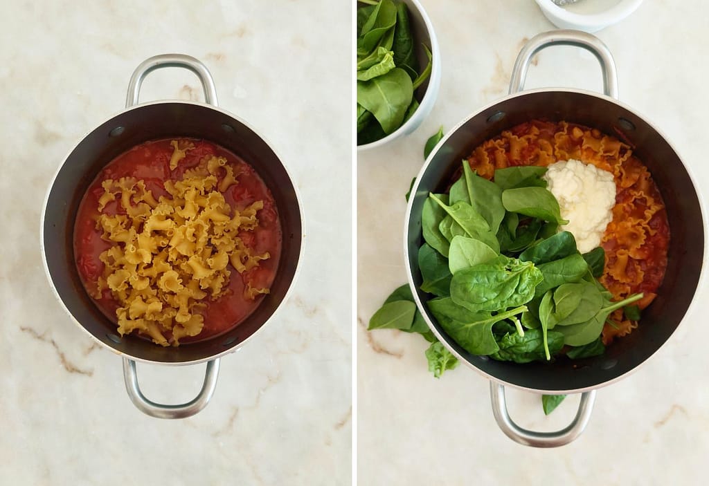 Aprende como fazer Massa com Tomate e mascarpone One Pot Meal