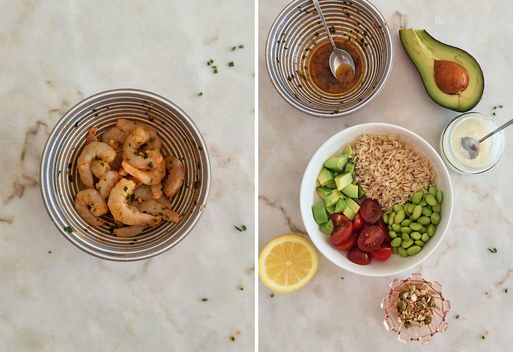 Aprende como fazer Poke Bowl de Camarão