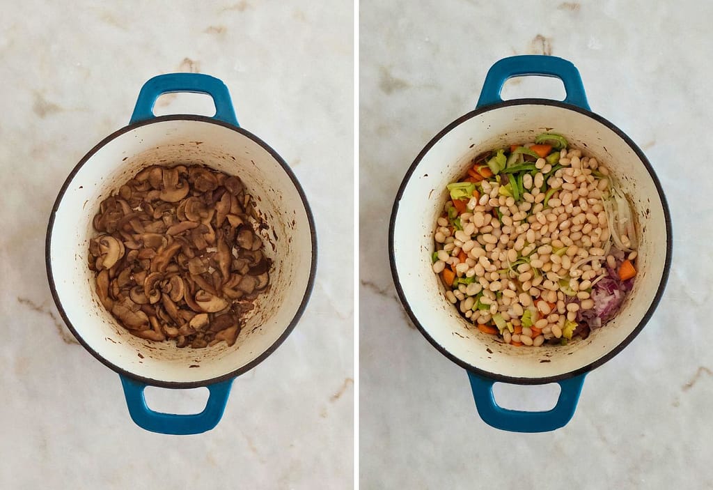 Aprende como fazer Sopa caseira de cogumelos em 30 minutos
