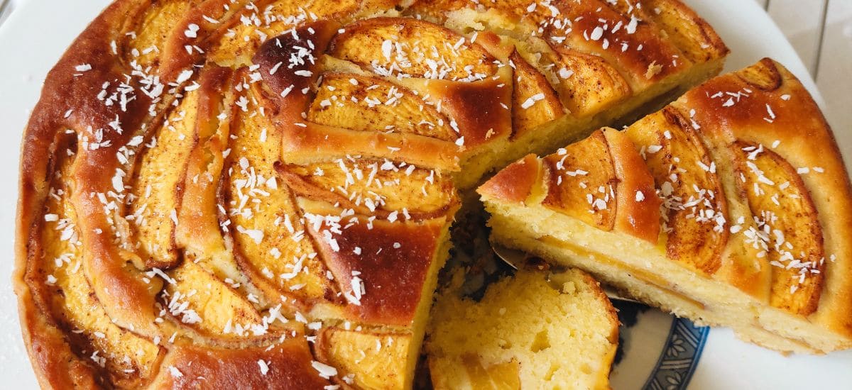 Bolo de Pêssegos Saudável e Delicioso | Receita Fácil e Saborosa