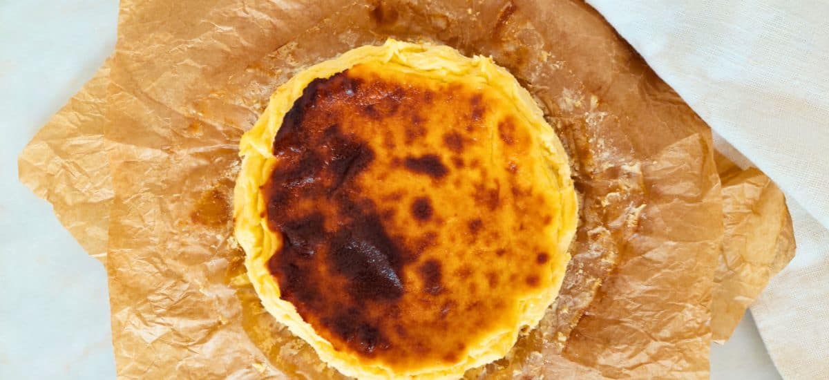 Tarte de Queijo Basca (Tarta de Queso La Viña) – Receita Fácil