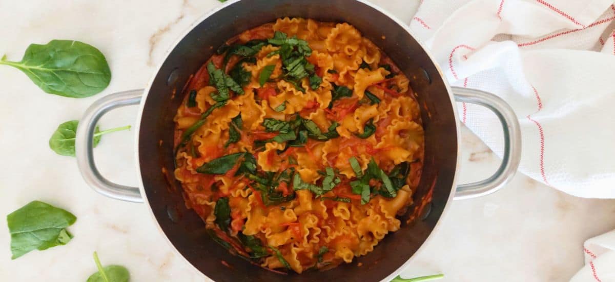 Massa Cremosa de Tomate e Mascarpone – One‑Pot Meal em 20 Minutos
