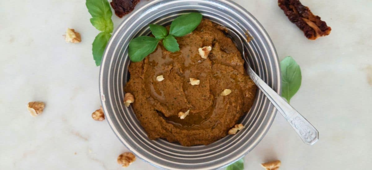 Molho Pesto de Tomate Seco (Pesto Rosso)