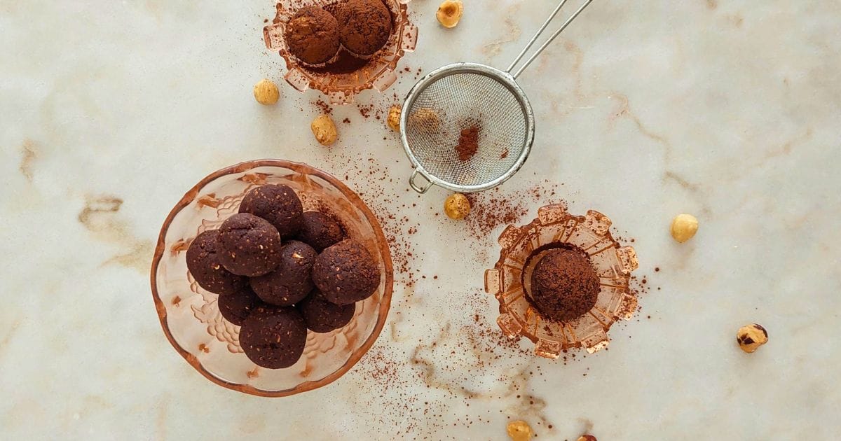 Energy Balls de Avelã Proteicas | Para os 90 dias do Blog