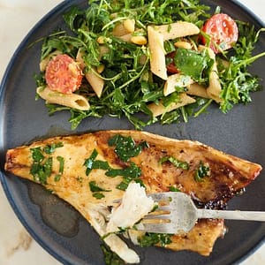 Receita de Filete de Robalo Grelhado na Airfryer suculento e delicioso. Jantar em 15 minutos