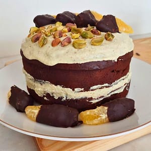 Receita de Sucesso Bolo de Aniversário com Chocolate e Pistácios