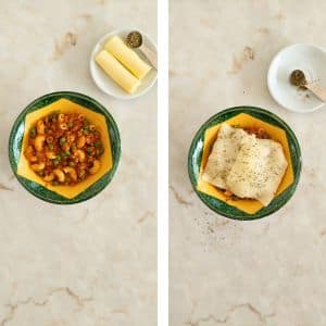 cobrir com queijo e levar ao forno