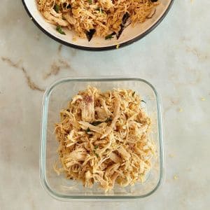 Receita de frango desfiado para váriados usos