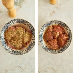 Temperar a carne com antecedência