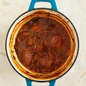 assar as bochecas de porco