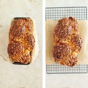 levar ao forno e depois deixar arrefecer na grelha