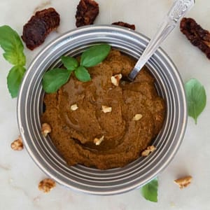 Receita Molho Pesto de Tomate Seco (Pesto Rosso)