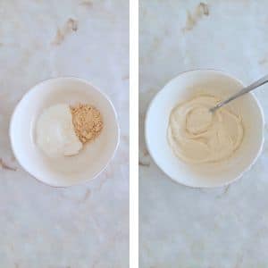iogurte skyr com proteina na taça