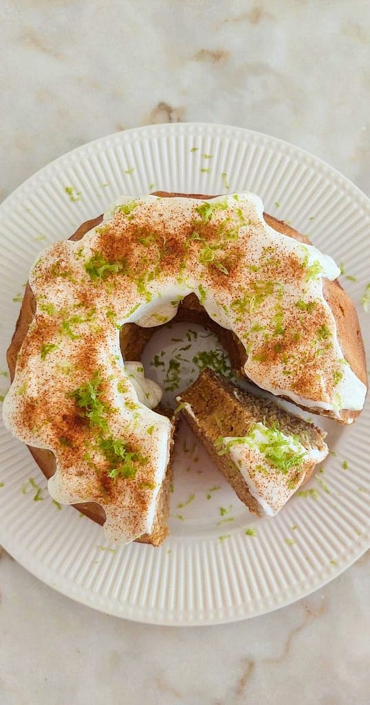 Receita de bolo de azeite e especiarias saudável