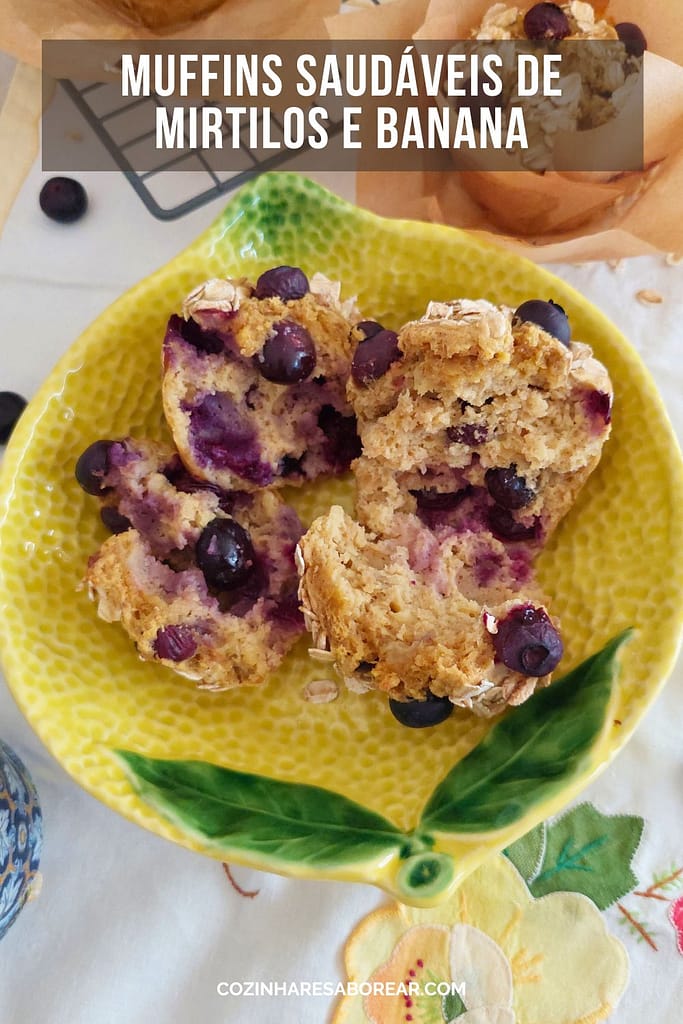 Queques fit com aveia para pequeno-almoço receita simples, rápida e fácil