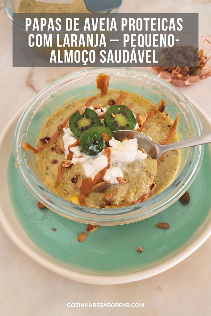 Protein Overnight Oats with Orange & Zucchini – Healthy Breakfast
