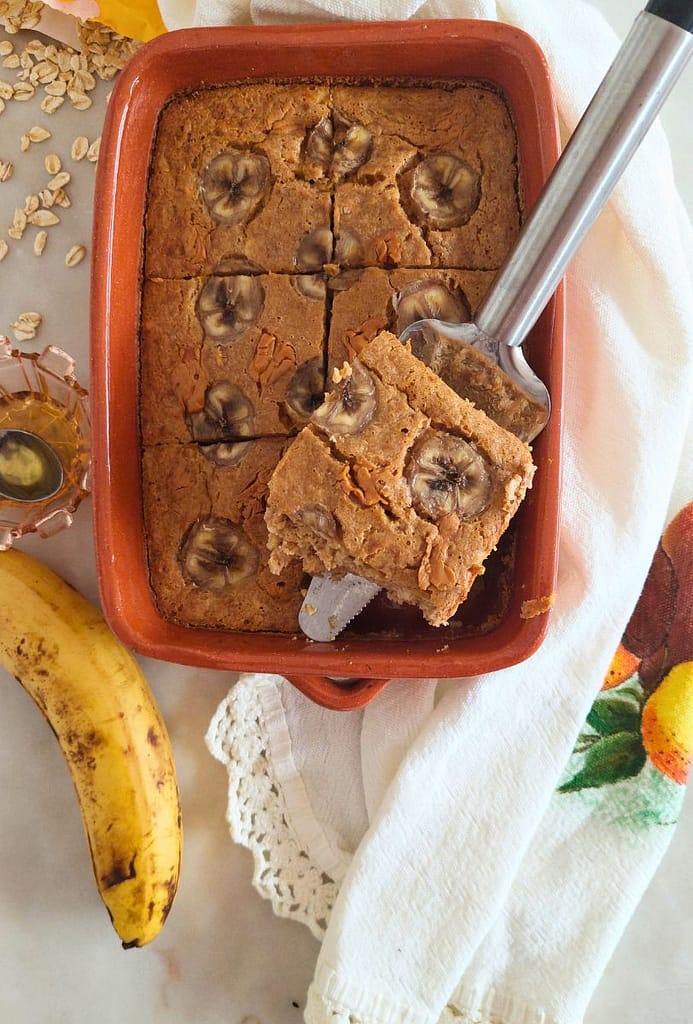 Ementa semanal: receita saudável de papas de banana e manteiga de amendoim