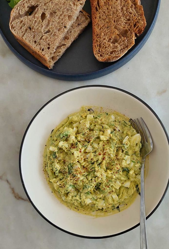 Abacate com ovo cozido salada rápida e simples 10 receitas rapidas para jantar
