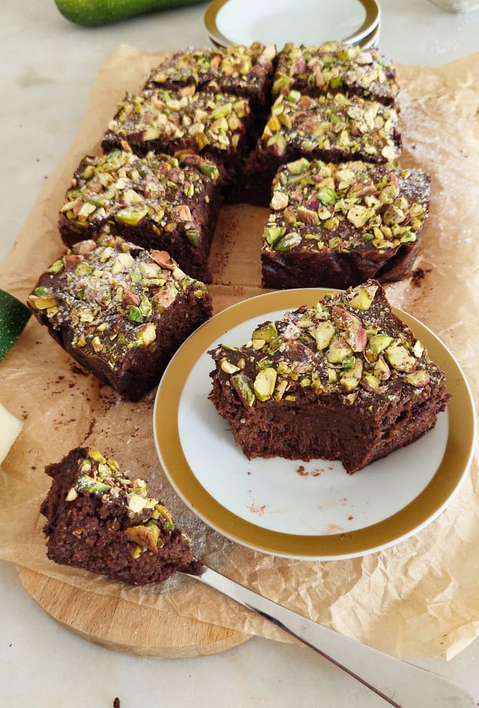 Receita Fácil e Bolo de Chocolate Saudável com Courgette e Banana