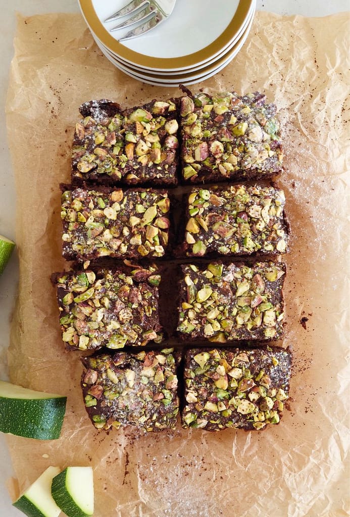 Receita caseira de Bolo de Chocolate Saudável com Courgette e Banana, Sem Açúcar Refinado
