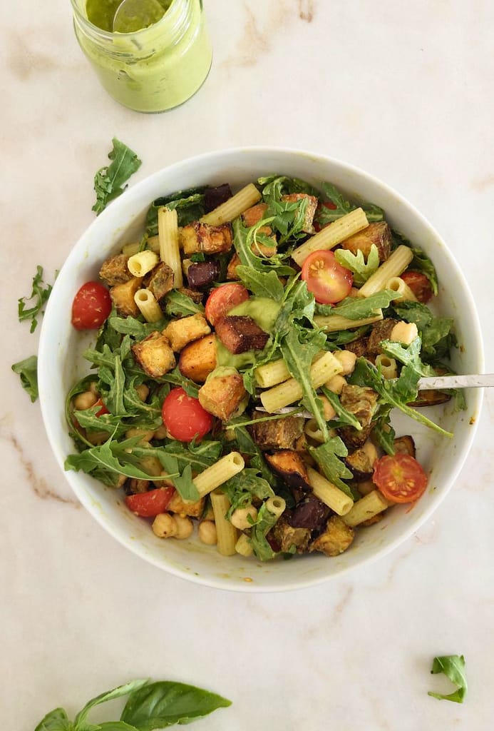 Salada de beringela assada com tofu 7 melhores saladas de massa