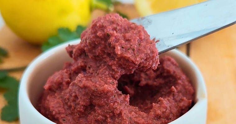 Pasta de Beterraba para Barrar | Receita Saudável e Nutritiva