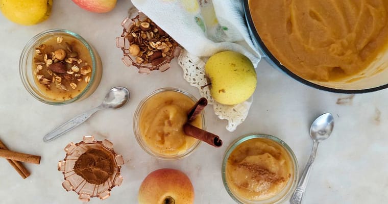 Puré de Maçã Caseiro Sem Açúcar – Receita Saudável, Fácil e Deliciosa