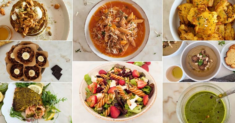 Planear ementa semanal com receitas fáceis | Sem meal Prep