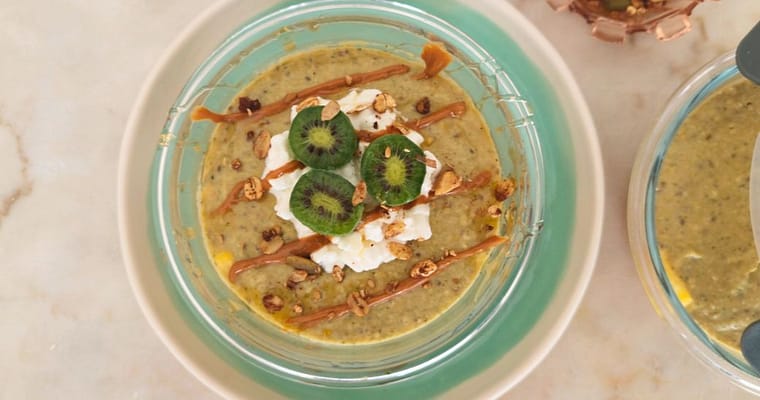 Papas de Aveia Proteicas com Laranja – Pequeno-Almoço Saudável